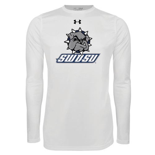 Main Image for  Under Armour White Long Sleeve Tech Tee