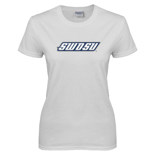 Main Image for  Womens White Short Sleeve Tee