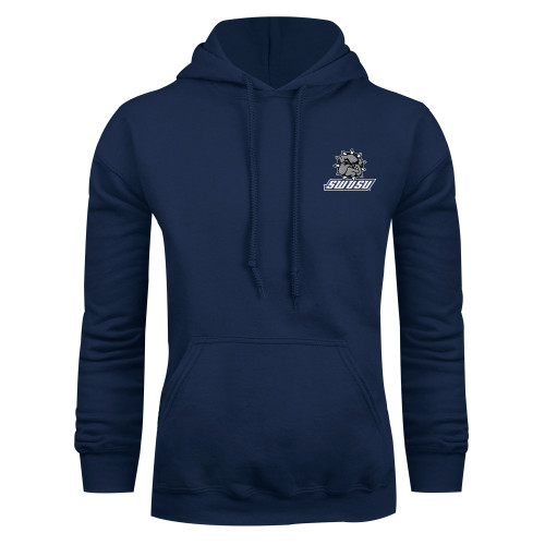  Navy Fleece Hoodie - Primary Mark