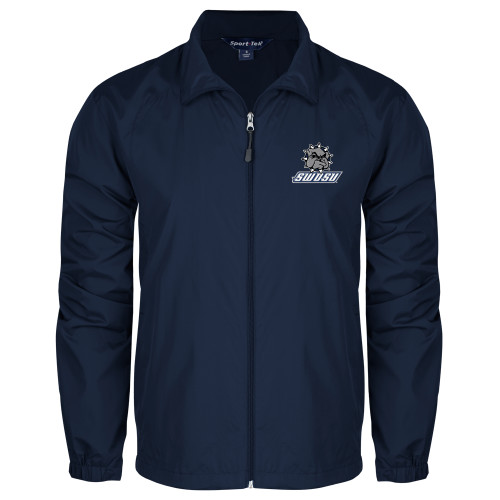  Navy Full Zip Wind Jacket - Primary Mark