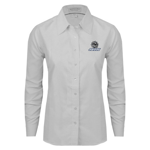  Womens White Oxford Shirt - Primary Mark