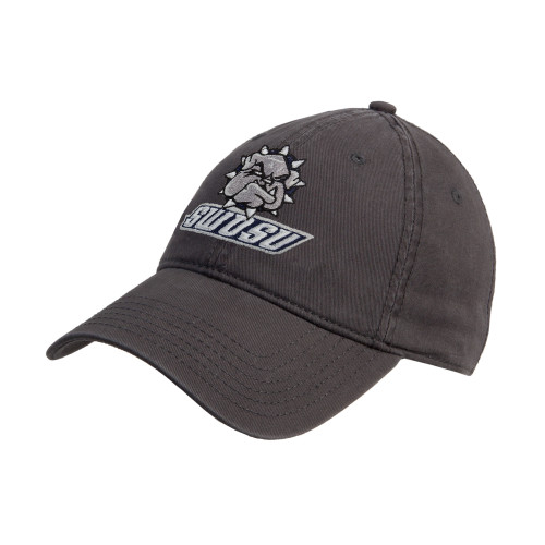  Charcoal Unstructured Adjustable Low Profile Hat - Primary Mark