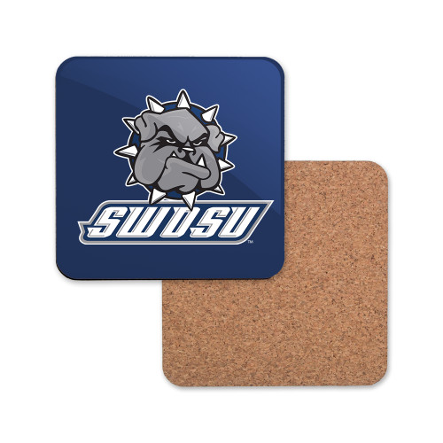  Hardboard Coaster w/Cork Backing - Primary Mark