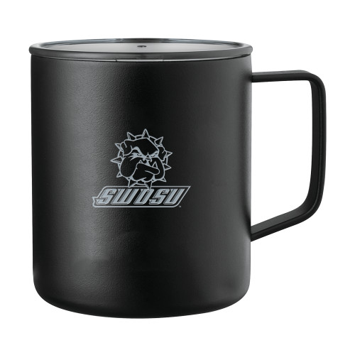  Rover Camp Vacuum Insulated Black Mug 14oz - Primary Mark