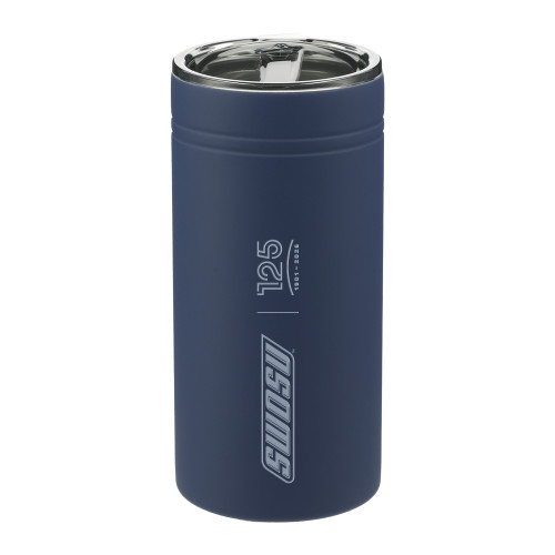  Sherpa Vacuum Navy Tumbler & Insulator 11oz - SWOSU Horizontal Wordmark 125 YearsEngraved