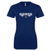 Thumbnail image for  Next Level Womens Navy Boyfriend Tee