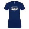 Thumbnail image for  Next Level Womens Navy Boyfriend Tee