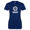 Thumbnail image for  Next Level Womens Navy Boyfriend Tee