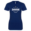 Thumbnail image for  Next Level Womens Navy Boyfriend Tee
