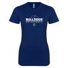 Thumbnail image for  Next Level Womens Navy Boyfriend Tee