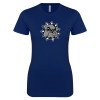 Thumbnail image for  Next Level Womens Navy Boyfriend Tee