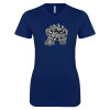 Thumbnail image for  Next Level Womens Navy Boyfriend Tee
