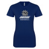 Thumbnail image for  Next Level Womens Navy Boyfriend Tee