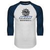Thumbnail image for  White/Navy Raglan Baseball T Shirt