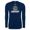 Thumbnail image for  Under Armour Navy Long Sleeve Tech Tee