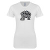 Thumbnail image for  Next Level Womens White Boyfriend Tee