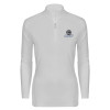 Thumbnail image for  Syntrel Womens White Interlock 1/4 Zip