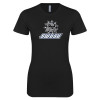 Thumbnail image for  Next Level Womens Black Boyfriend Tee