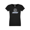 Thumbnail image for  Next Level Girls Black Fashion Fit T Shirt