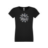 Thumbnail image for  Next Level Girls Black Fashion Fit T Shirt