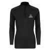 Thumbnail image for  Syntrel Womens Black Interlock 1/4 Zip