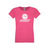 Thumbnail image for  Next Level Girls Fuchsia Fashion Fit T Shirt