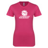 Thumbnail image for  Next Level Womens Fuchsia Boyfriend Tee