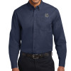 Thumbnail image for  Navy Twill Button Down Long Sleeve
