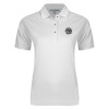 Thumbnail image for  Womens Silk Touch White Pique Polo
