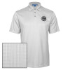 Thumbnail image for  White Performance Fine Jacquard Polo