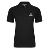 Thumbnail image for  Womens Silk Touch Black Pique Polo