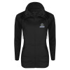 Thumbnail image for  Womens Black Sport Wick Stretch Full Zip Jacket