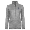 Thumbnail image for  Womens Grey Heather Fleece Jacket