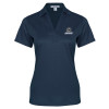 Thumbnail image for  Womens Navy Performance Fine Jacquard Polo