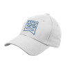 Thumbnail image for  White Structured Adjustable Pro Style Hat
