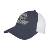Thumbnail image for  Steel Blue/White Mesh Back Unstructured Low Profile Hat