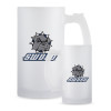 Thumbnail image for  Full Color Decorative Frosted Glass Mug 16oz