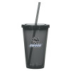 Thumbnail image for  Madison Double Wall Charcoal Tumbler w/Straw 16oz