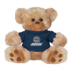 Thumbnail image for  Plush Big Paw 8 1/2 inch Brown Bear w/Navy Shirt