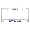 Thumbnail image for  Mom Metal License Plate Frame in Chrome