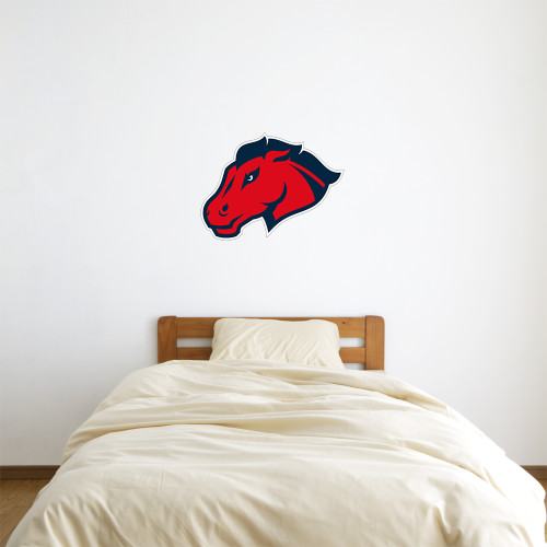  2 ft x 2 ft Fan WallSkinz - Mustang Head