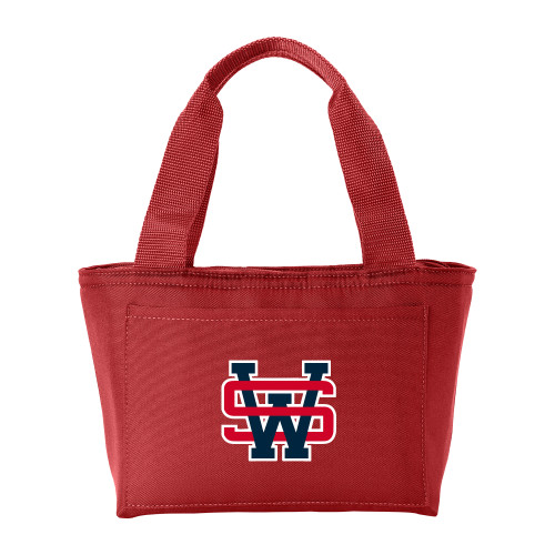  Insulated Red Lunch Tote - SW