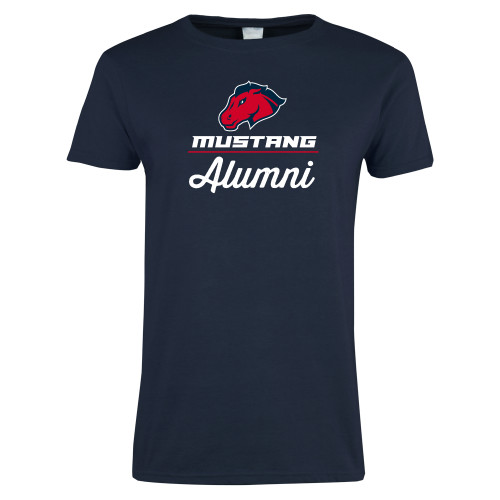 Womens Short Sleeve Navy Tee - Alumni