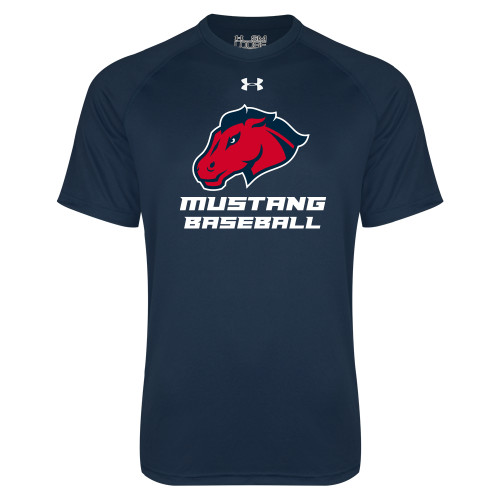  Under Armour Navy Tech Tee - Baseball