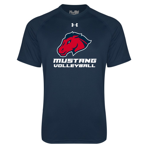  Under Armour Navy Tech Tee - Volleyball