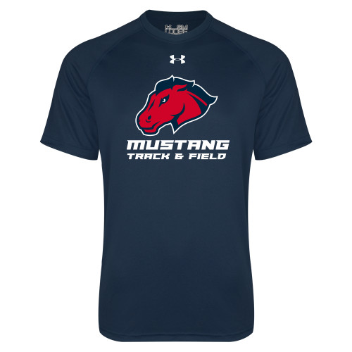  Under Armour Navy Tech Tee - Track and Field