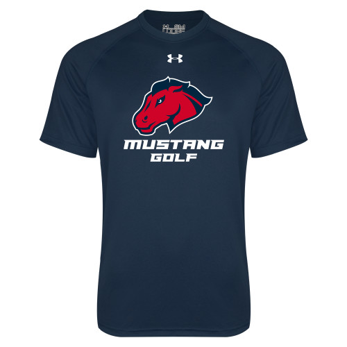  Under Armour Navy Tech Tee - Golf