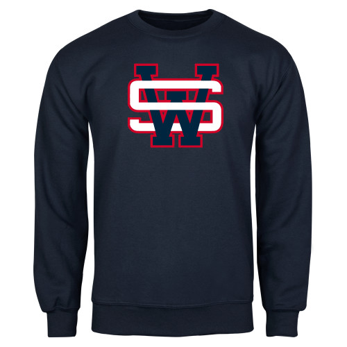  Navy Fleece Crew - SW