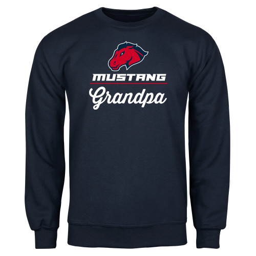  Navy Fleece Crew - Grandpa