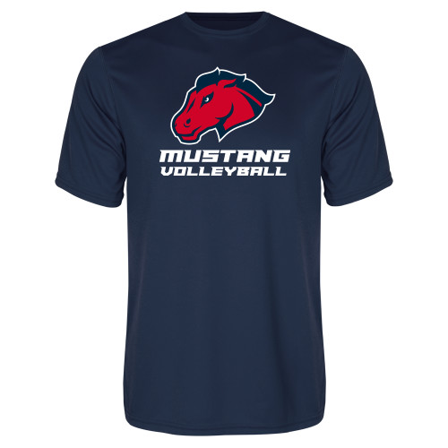  Navy Performance Tee - Volleyball